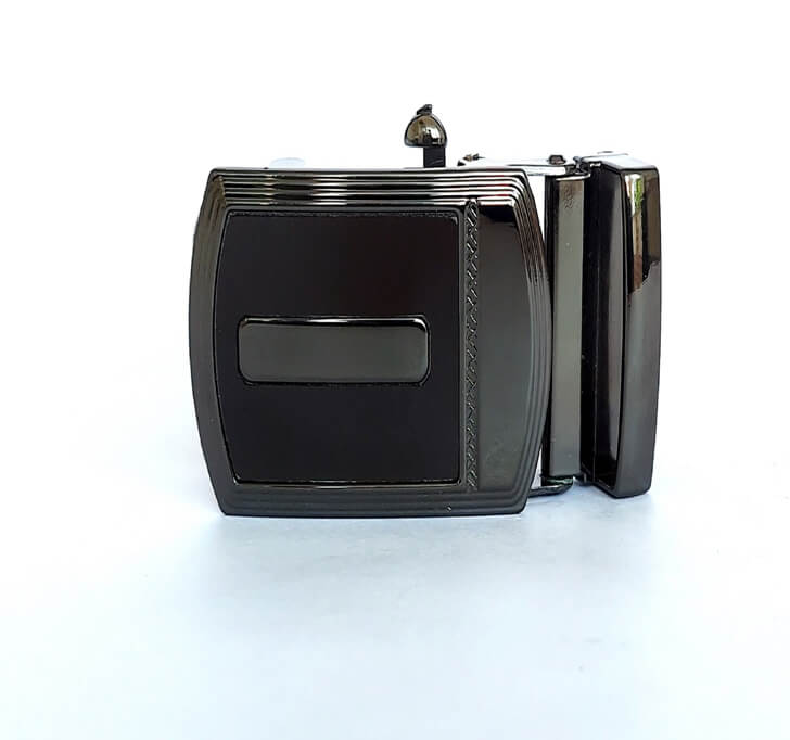 Buy Cabretta Modern High Quality Metal Made Autolock Belt Buckle For 35mm Size Belt (ALB14)