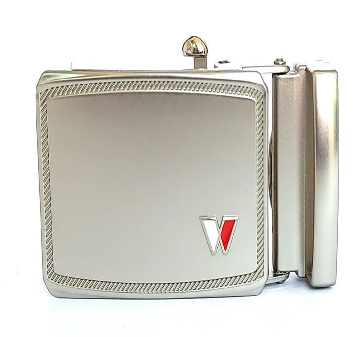 Buy Cabretta Modern High Quality Metal Made Autolock Belt Buckle For 35mm Size Belt (ALB28)