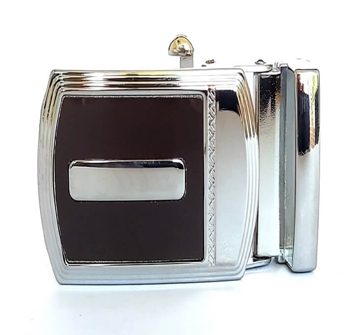 Buy Cabretta Modern High Quality Metal Made Autolock Belt Buckle For 35mm Size Belt (ALB32)