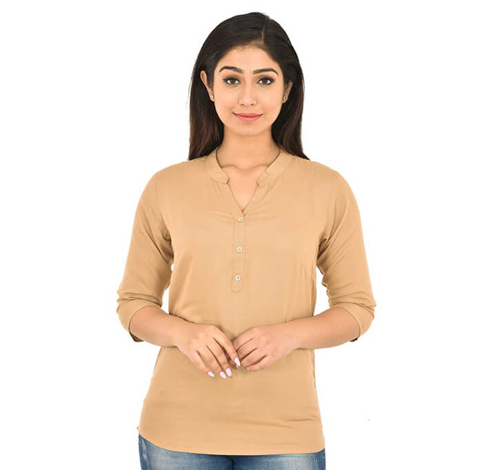 Buy V-Neck Chiku Regular Top
