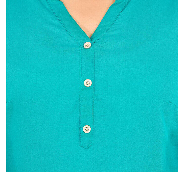 Buy V-Neck Sky Blue Regular Top