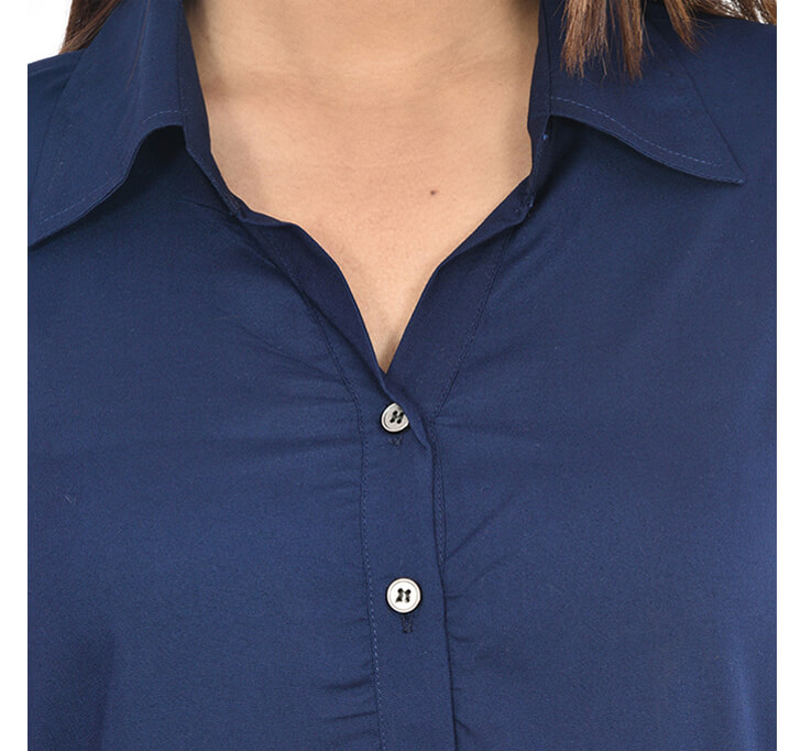 Buy Dark Blue Casual Regular Shirt