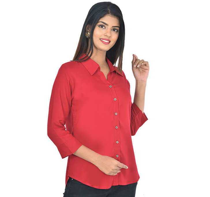 Buy Maroon Casual Regular Shirt