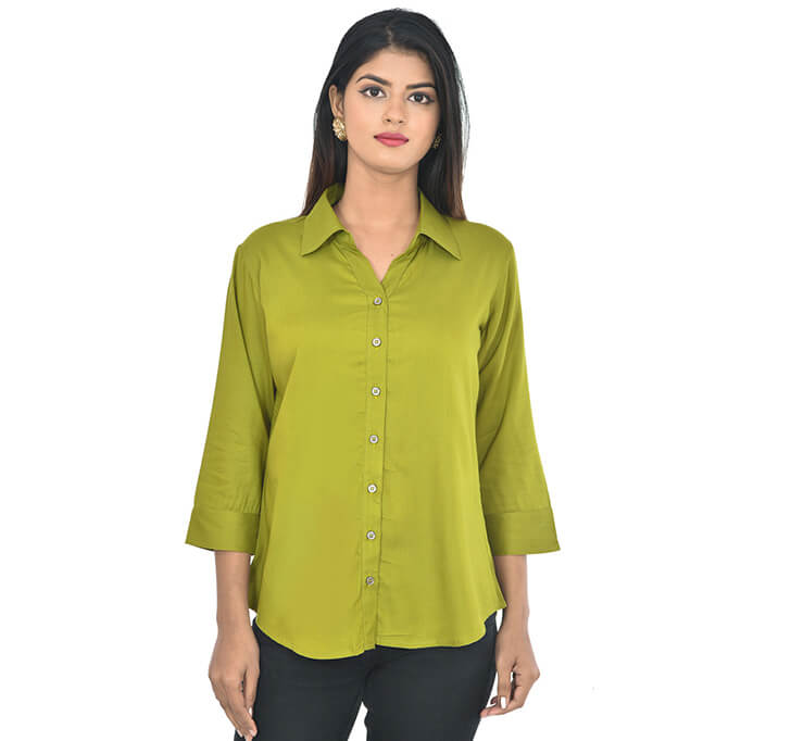 Buy Mehandi Casual Regular Shirt