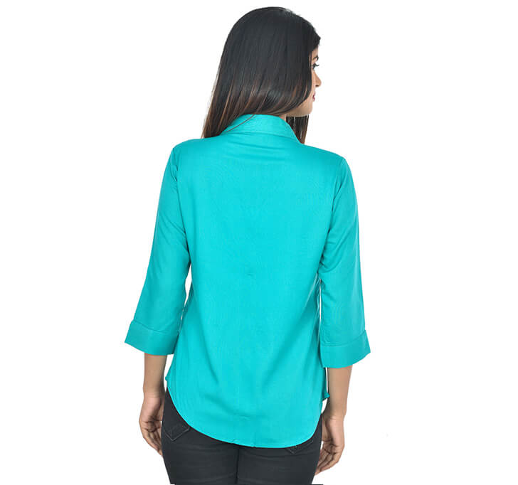 Buy Sky Blue Casual Regular Shirt