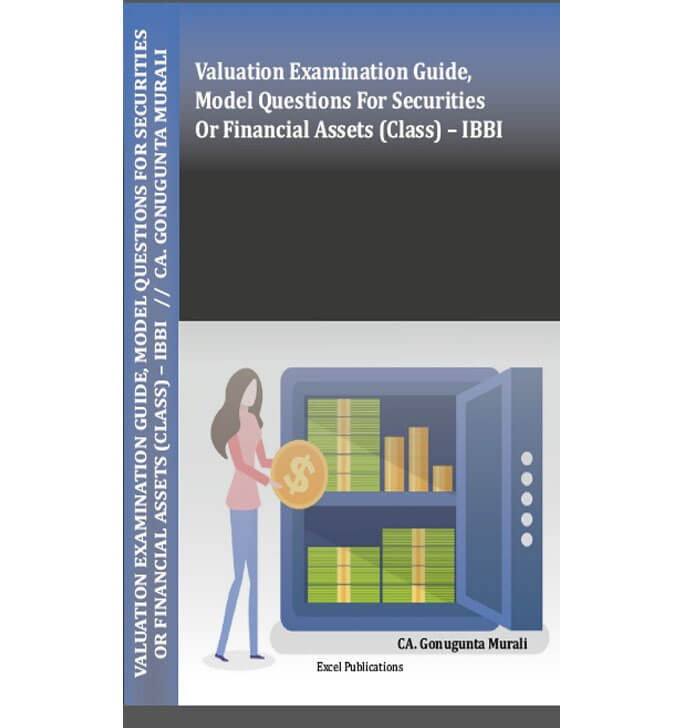 Buy Valuation Examination Guide Model Questions For Securities Or Financial Assets (Class) â€“ IBBI