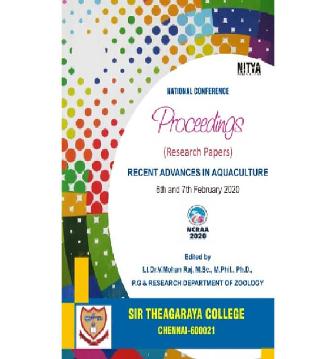 Buy National Conference Proceedings (Research Papers) Recent Advances In Aquaculture