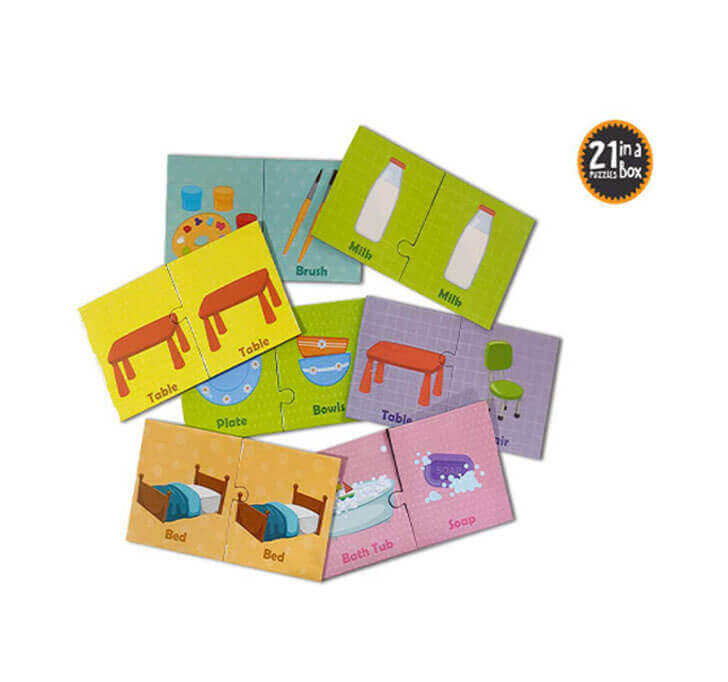 Buy Things Around US - 2 Piece Self Correcting Puzzles