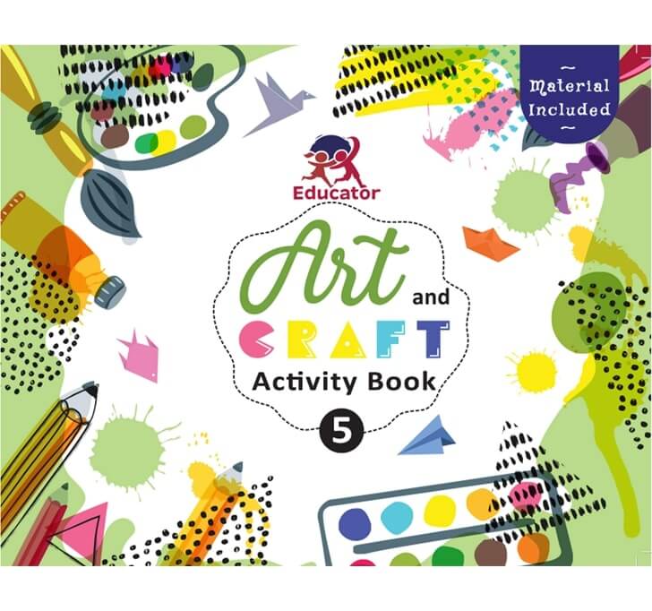 Buy Art And Craft Activity Book 5 (with Free Craft Material)