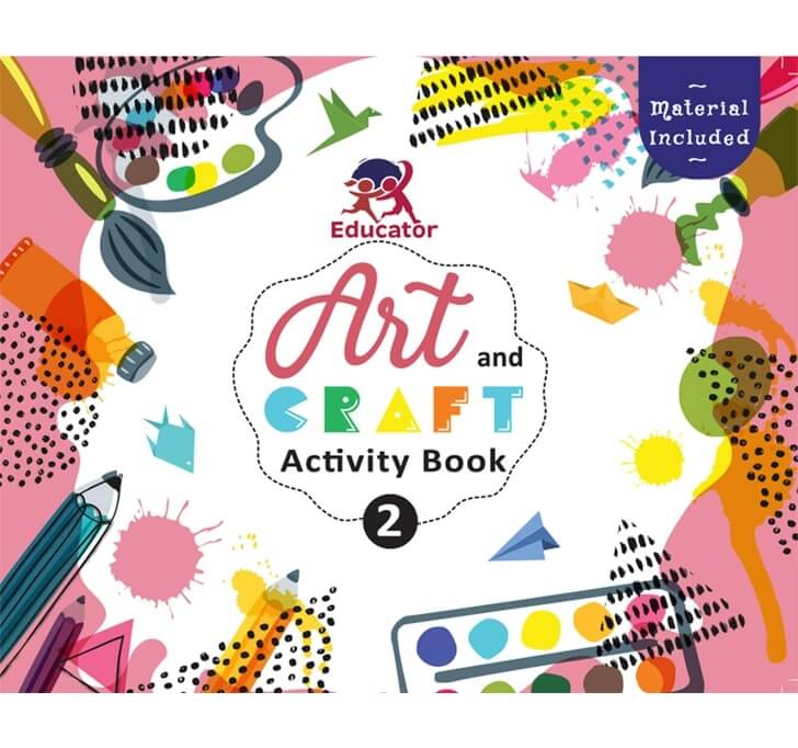Buy Art And Craft Activity Book 2 With Free Craft Material
