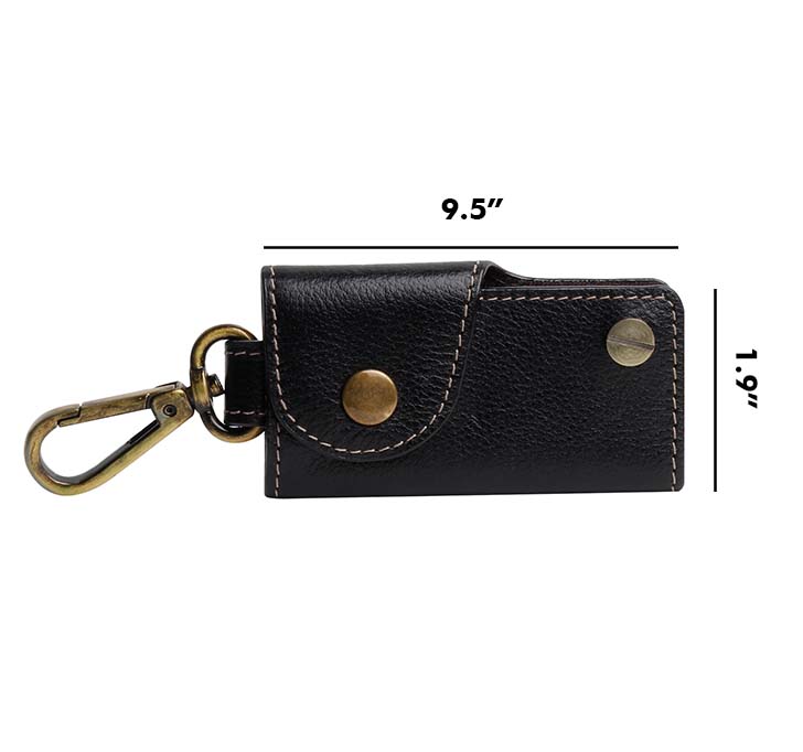 Buy Leather Key Chain (Black Color)