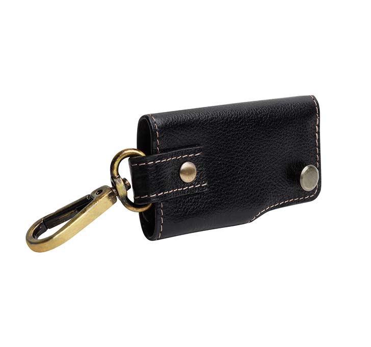 Buy Leather Key Chain (Black Color)