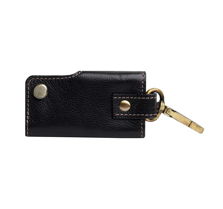 Buy Leather Key Chain (Black Color)