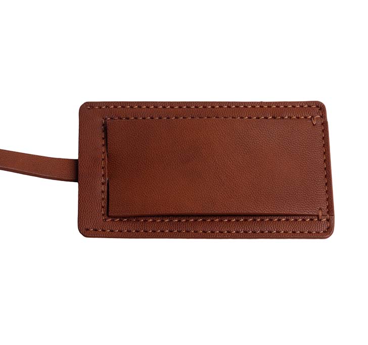 Buy Leather Luggage Tag Holder