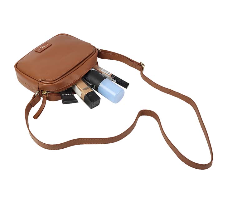 Buy Leather Sling Bag (8 X 6.5 Inch)
