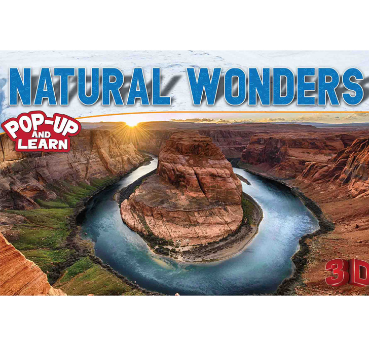 Buy Natural Wonders - 3D Pop-up Book Pop-Up â€“ 1 January 2020