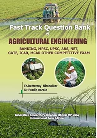 Buy Fast Track Question Bank Of Agricultural Engineering