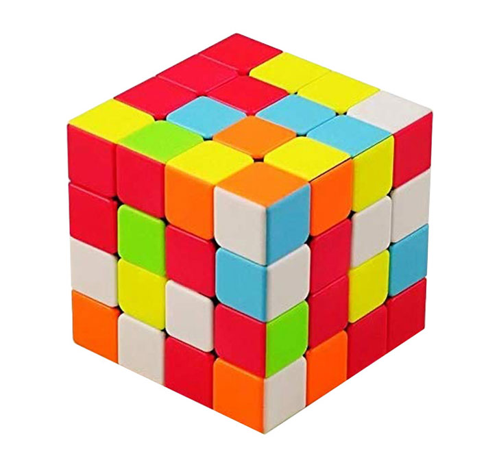 Buy Rubik Speed Cube Smooth Turning For Faster Movements (Magic Speedy Stress Buster Brainstorming Puzzle) (1 Pcs)