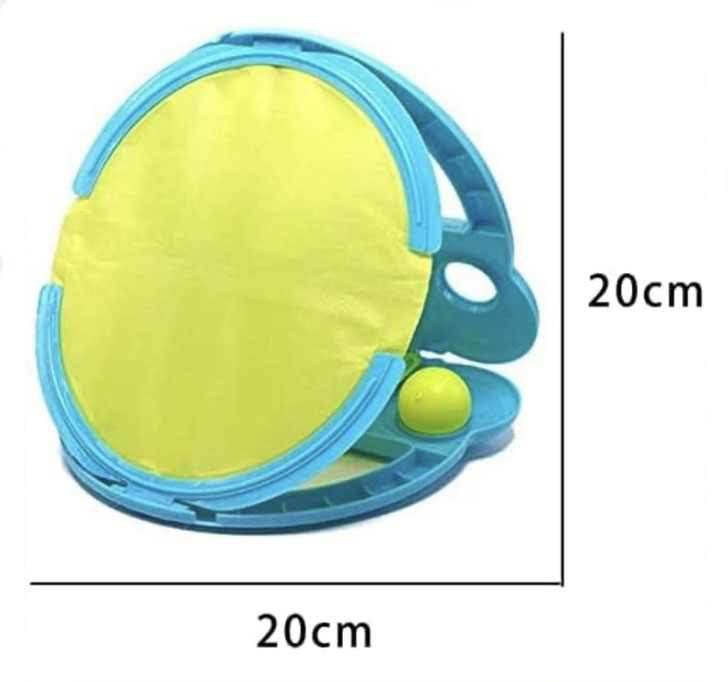 Buy Camin Fun Toy Catch & Throw Ball Games For Kids, Catching Game Ball, Throwing Fun Game, Catcher & Ball, Fun Catcher Toy, Indoor & Outdoor Games, Multicolour, 2 Pieces Visit The Camin Store