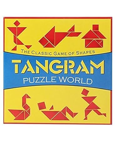 Buy Toys Nagar 3D Puzzle Tangram Board Kids Games, Jigsaw Puzzles For Adults,Plastic Blocks, Brain Teaser Games Geometric Blocks Puzzles For Kids Ages 3+