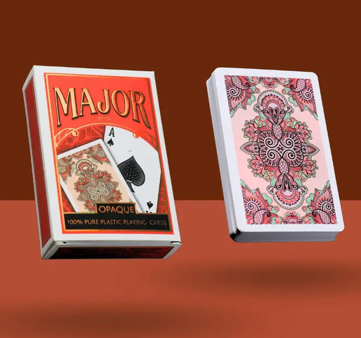 Buy Emperor Major Rummy Premium 100% Plastic Playing Cards Game
