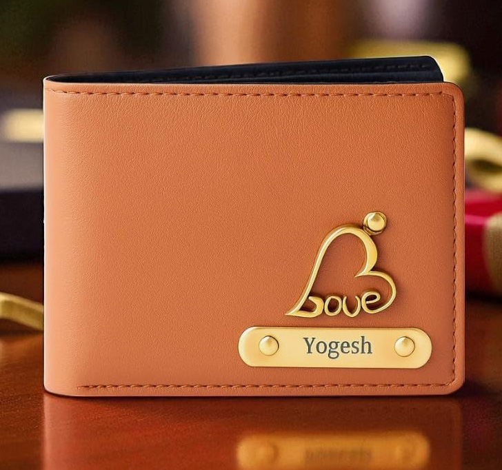 Buy Personalized Leather Wallet For Men And Boys Customized Wallet Customise Gifts - Personalized With Name